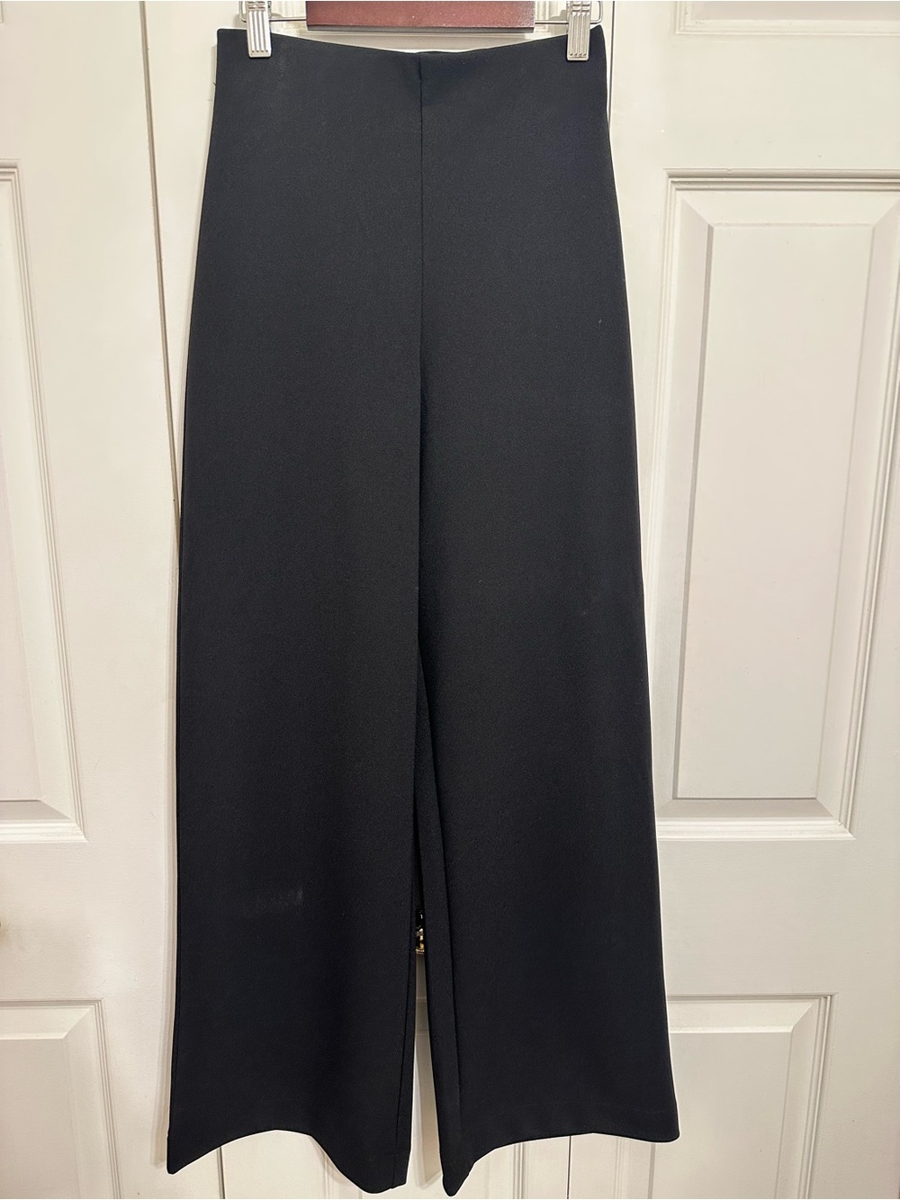 H&M Black Wide-Leg High-Waist Pants